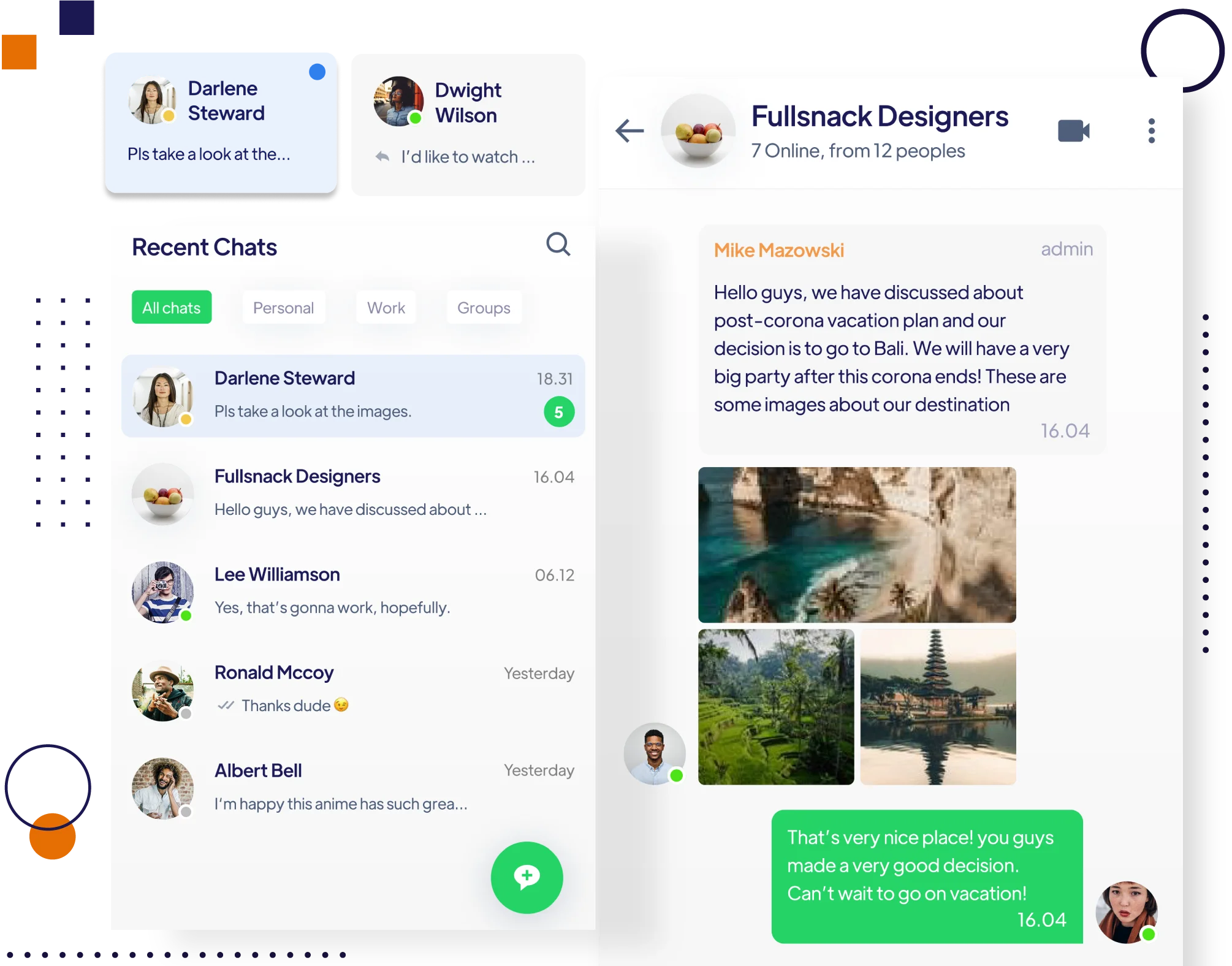 Shared Team Messaging